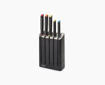 [hidden] Elevate Knives SlimBlock 5-piece Knife Set With Sharpener - 10537- Image 1