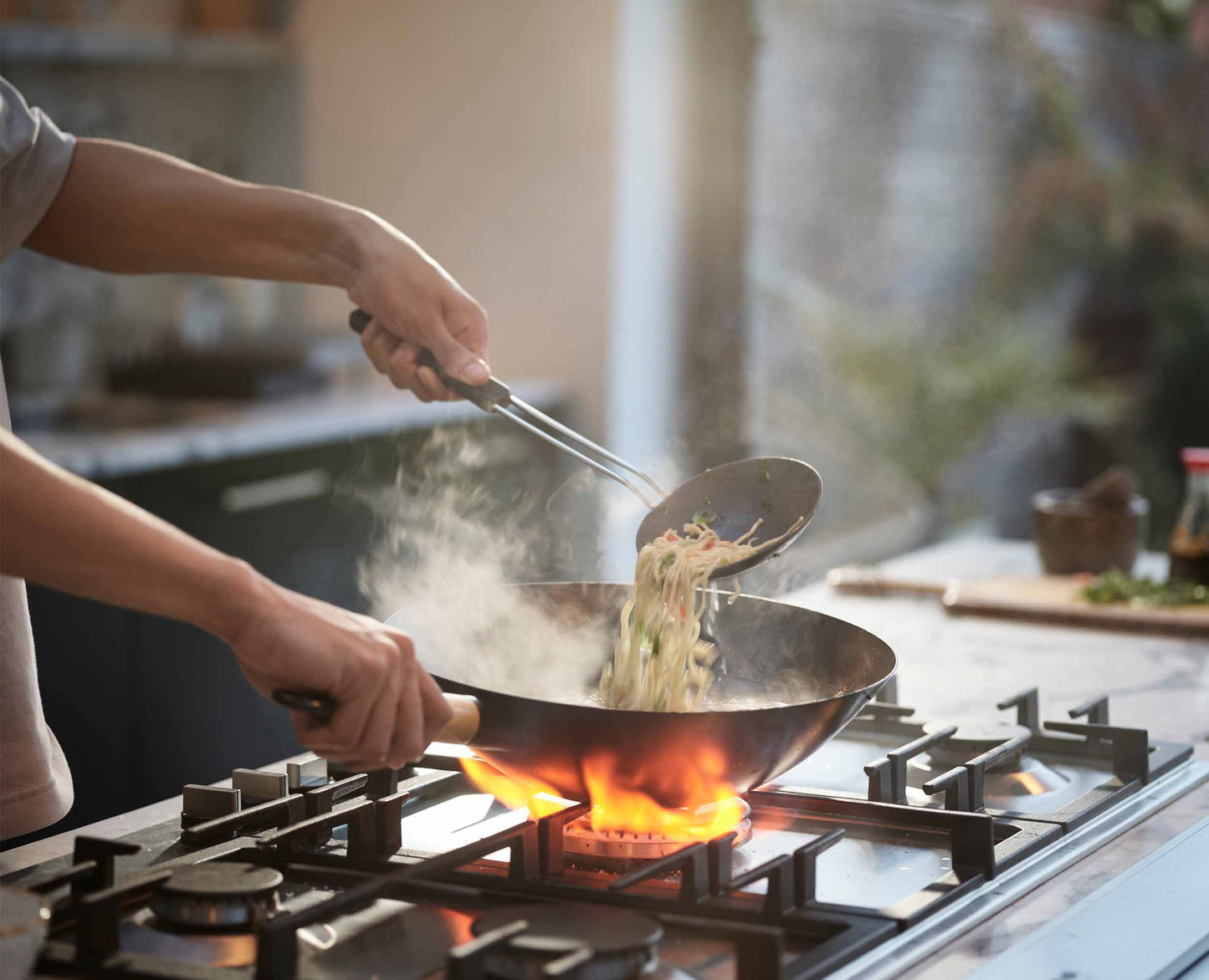 [half-width] Elevate™ Fusion Compact 3-piece Wok Set - 10576 - Image 4