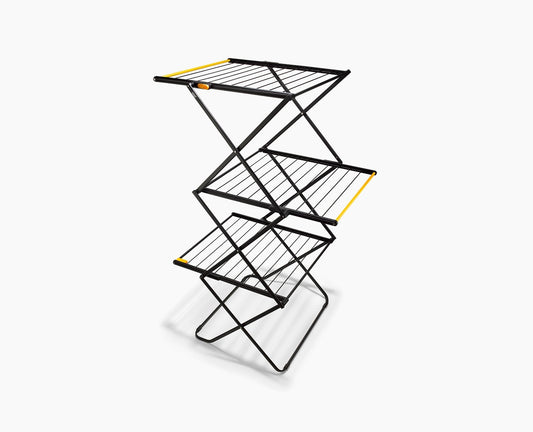 [hidden] AirFrame™ Max 21m Folding Airer with Long Garment Hanging Rails