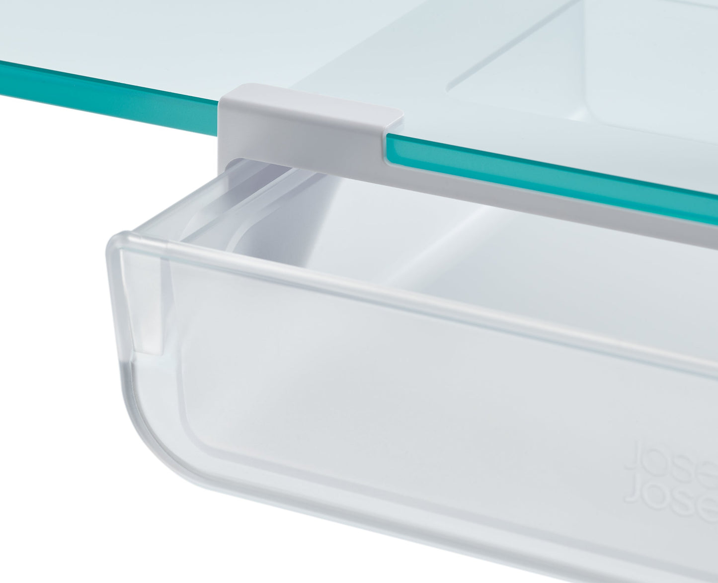 [half-width] 2-piece FridgeStore™ Clear Under-shelf Drawer & Storage Bin Set