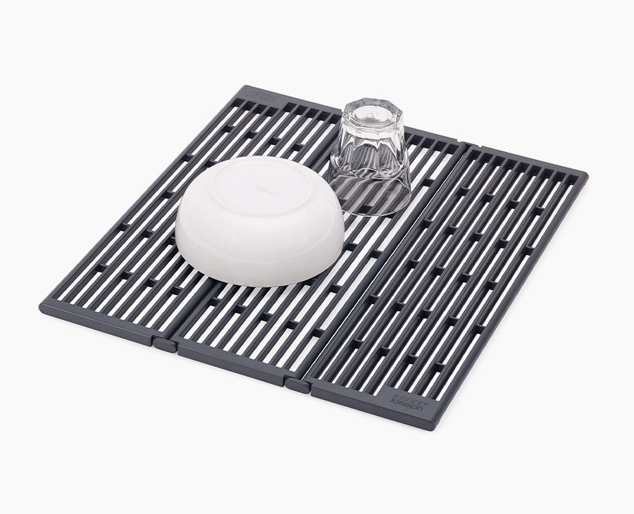 [hidden] Platform Folding Grey Sink Drainer - 851698 - Image 1